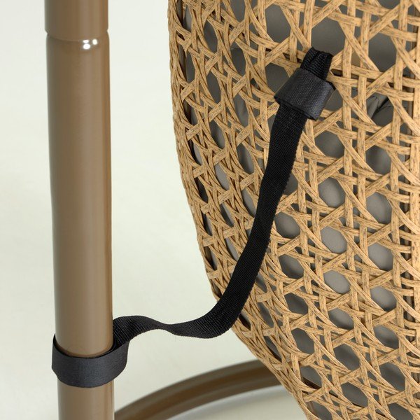 Pakabinamas sodo krėslas su stovu Kave Home Cira-image-4