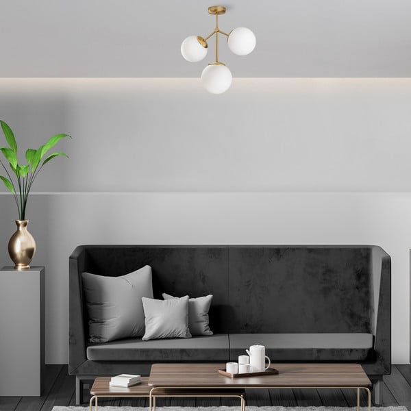 Lubinis šviestuvas su 3 lemputėms Opviq lights Damar-image-1