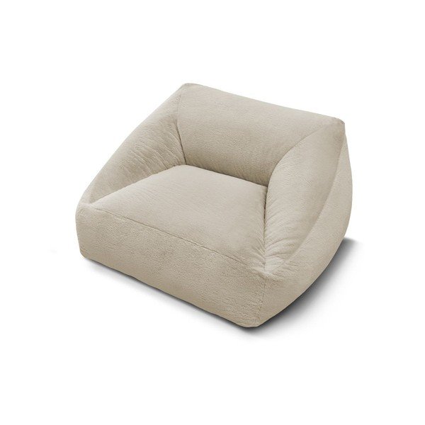 Smėlio spalvos sėdmaišis iš dirbtinio kailio Lilibet – Bobochic Paris-image-3