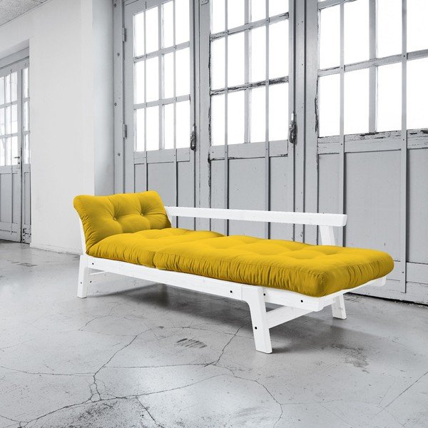 Sofa lova "Karup Step" balta/marillo-image-3