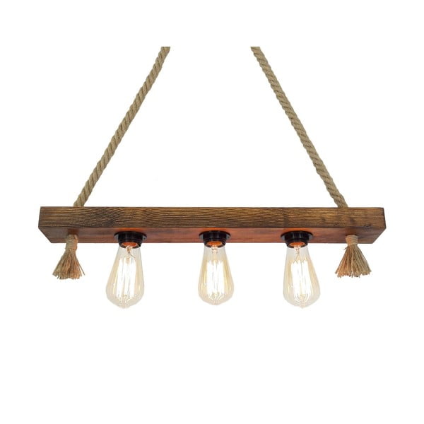 Medinis lubų pakabinamas šviestuvas Kutuk-image-2