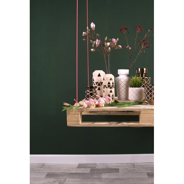 Auksinė rankų darbo vaza PT LIVING Carved Diamonds-image-1