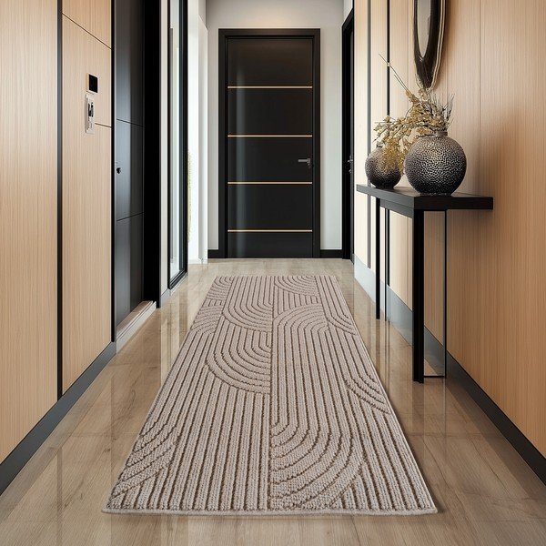 Smėlio spalvos kilimas 80x150 cm Helix 2201 – Ayyildiz Carpets-image-1