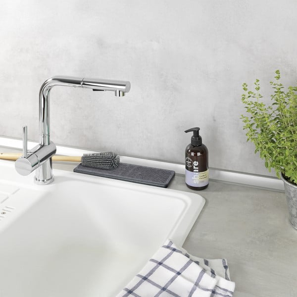 Pilkos spalvos iš diatomito indų džiovinimo padėkliukas 30x8 cm Damon – Wenko-image-1