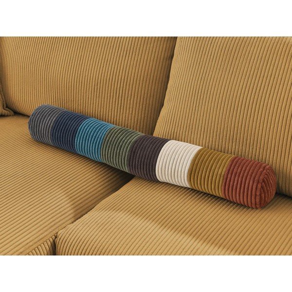 Modulinė sofa garstyčių spalvos iš kordinio velveto (kintama) Nihad modular – Bobochic Paris-image-3