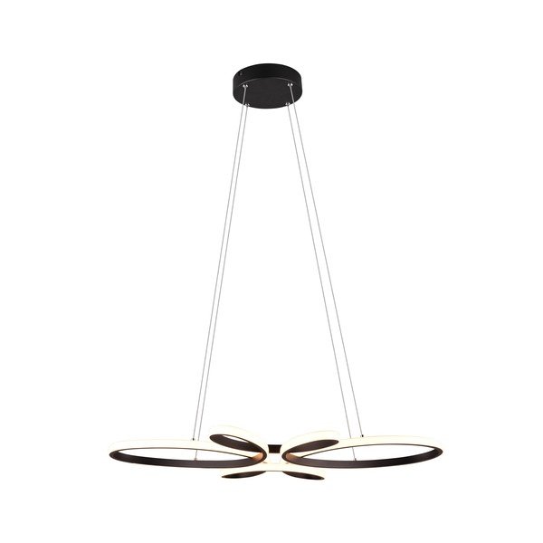 Kabantis šviestuvas juodos spalvos LED Fly – Trio-image-1