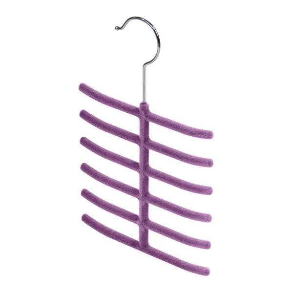 2 violetinių kaklaraiščių ir aksesuarų pakabų rinkinys Domopak Living