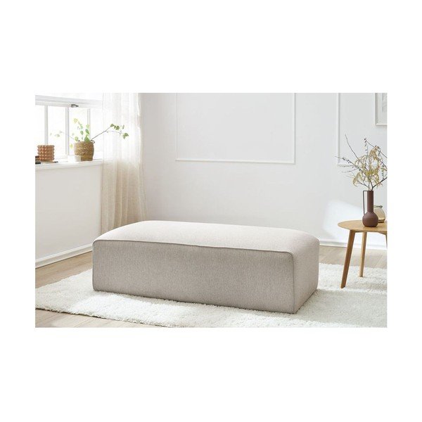Smėlio spalvos modulinė taburetė Megeve – Bobochic Paris-image-1
