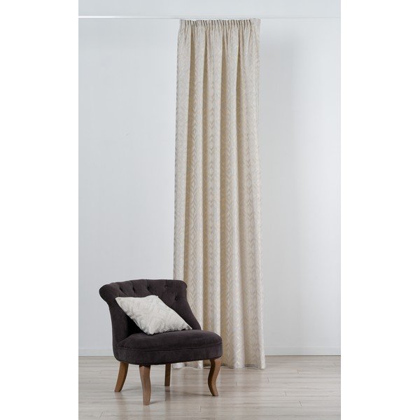 Užuolaida kreminės spalvos 140x245 cm Giuseppe – Mendola Fabrics-image-3