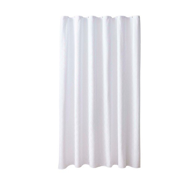 Baltos spalvos iš mikropluošto užuolaida 180x200 cm Baltic – douceur d'intérieur-image-2