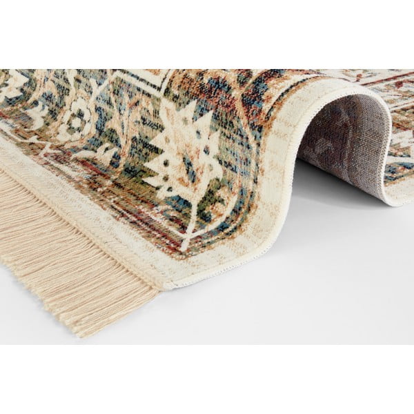 Geltonas kilimas su medvilne Nouristan Modern Belutsch, 95 x 140 cm-image-2