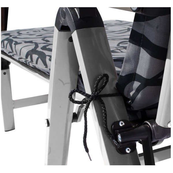 Juodas metalinis sodo gultas Ass Comfort - Sun Garden-image-1