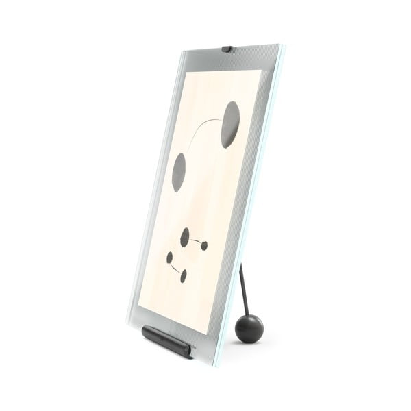 Iš stiklo pastatomas rėmas juodos spalvos 26x30,5 cm Flute – Umbra-image-4