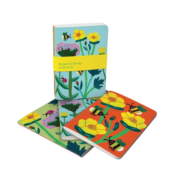 Užrašinės 64 psl. 3 vnt. A6 Honey – Roger la Borde-image-1