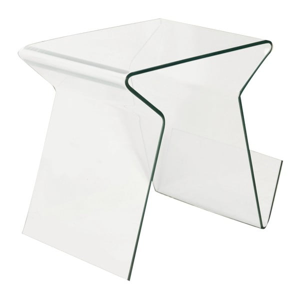 Stiklinis kavos staliukas / žurnalų stovas Evergreen House Ra-image-1