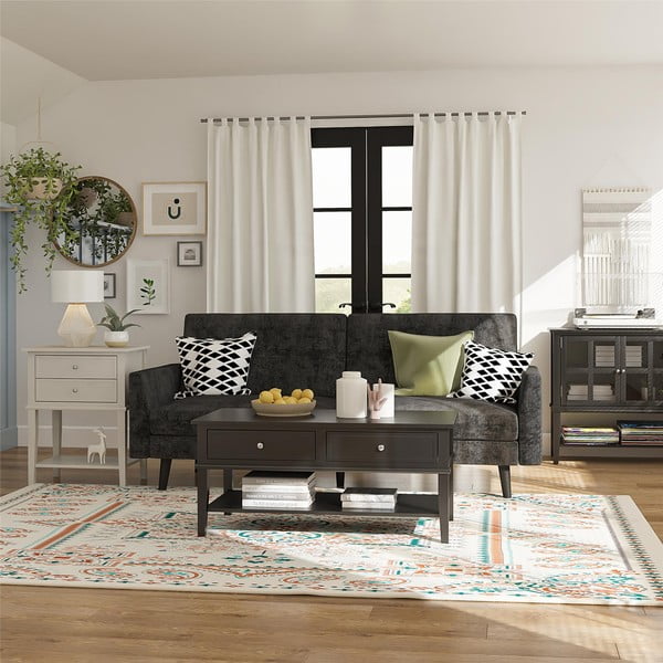 Naktinis staliukas šviesiai pilkos spalvos Franklin – Støraa-image-3