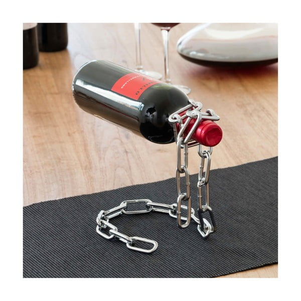 InnovaGoods grandinėlės formos vyno butelių stovas