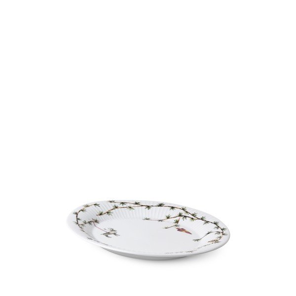 Iš porceliano  serviravimo padėklas baltos spalvos su Kalėdų motyvu 27x34 cm Hammershøi – Kähler Design