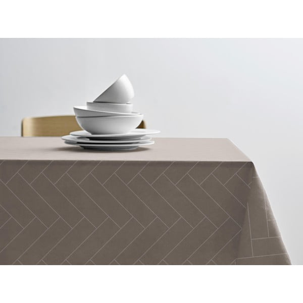 Iš damasko staltiesė 140x320 cm Tiles Damask – Södahl