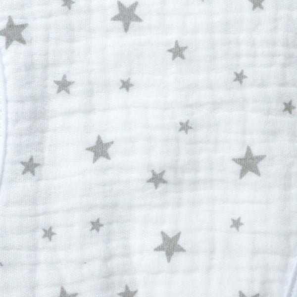 Iš muslino seilinukai vaikams baltos spalvos 2 vnt. – Bébé Douceur-image-1