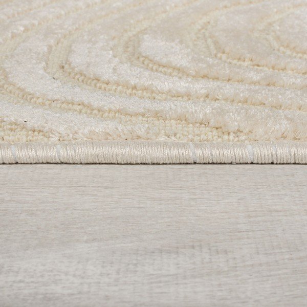 Smėlio spalvos vilnonis kilimas 80x230 cm Channel - Flair Rugs-image-3