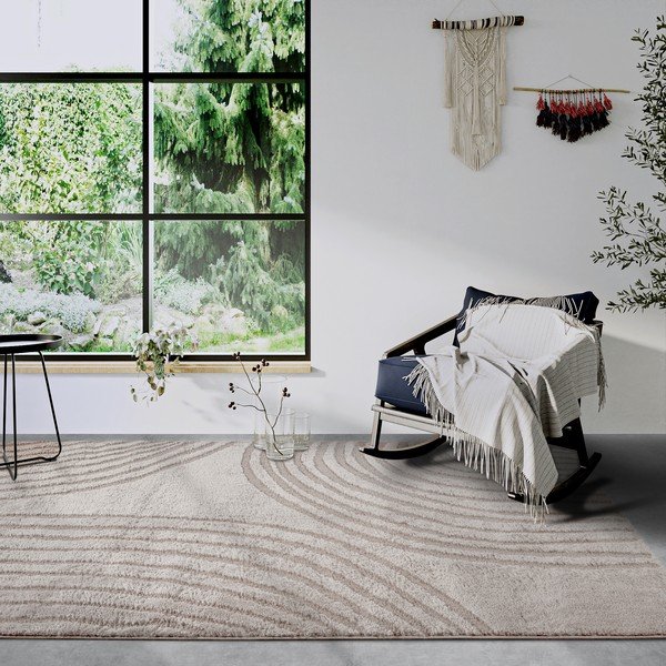 Kilimas smėlio spalvos 160x235 cm Pigment Beige – Elle Decoration-image-1