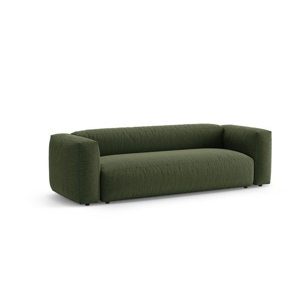 Žalios spalvos sulankstoma sofa 264 cm – Micadoni -image-3