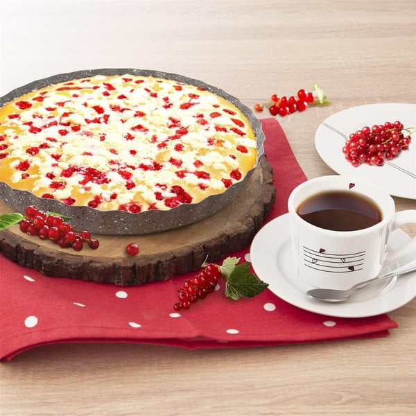 Serviravimui pjaustymo lentelė iš medienos ø 39 cm Mango – Orion-image-1