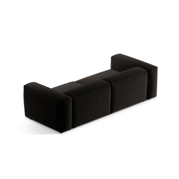 Juodos spalvos sofa 264 cm Bergamo – Cosmopolitan Design-image-3