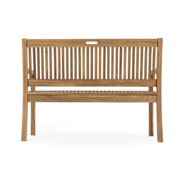 Natūralios spalvos medžio masyvo sodo suoliukas Noemi – Bizzotto-image-4