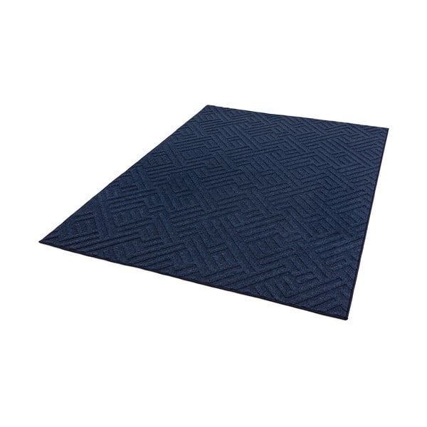 Tamsiai mėlynas kilimas Asiatic Carpets Linear, 80 x 150 cm-image-2