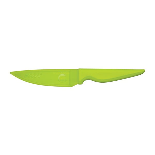 Žalias daugiafunkcinis peilis "Kitchen Craft Clam", 10 cm