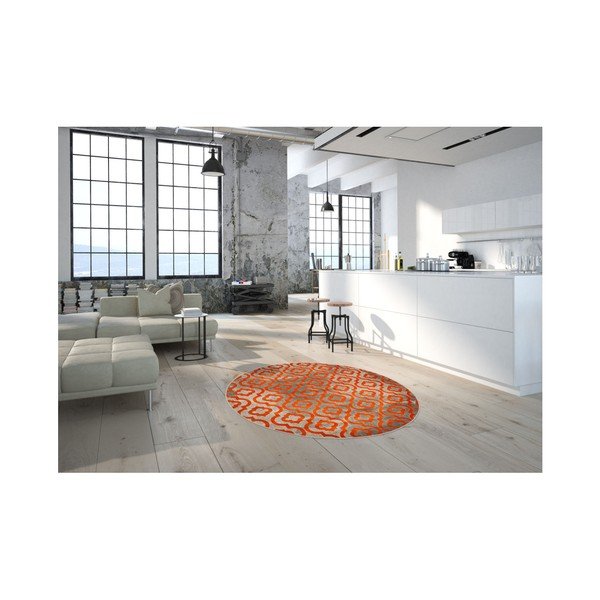 Oranžinis kilimas Webtappeti Evergreen, 155 cm-image-2