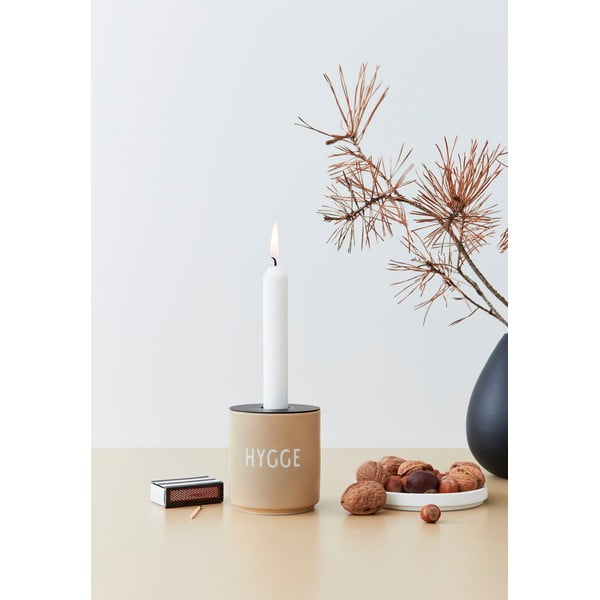 Iš porceliano  puodelis smėlio spalvos 300 ml Hygge – Design Letters-image-3