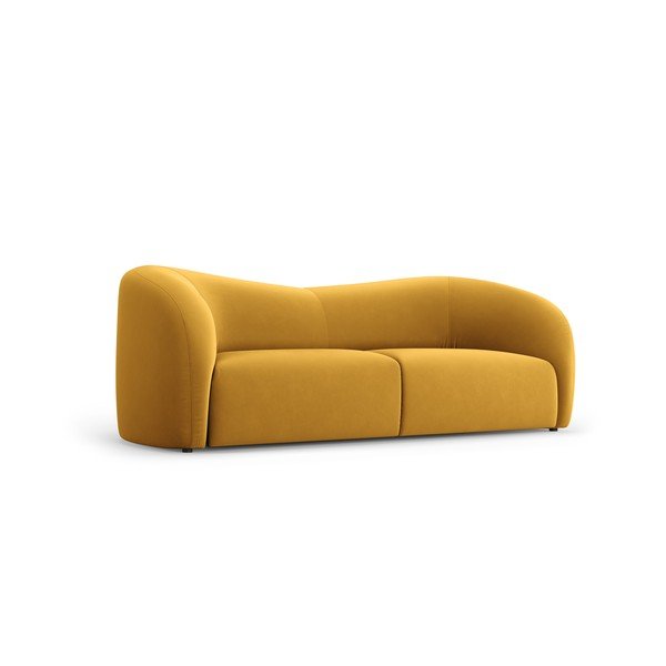 Sofa iš velveto garstyčių spalvos 197 cm Santi – Interieurs 86-image-2