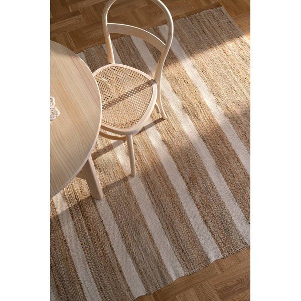 Rankų darbo natūralios spalvos iš džiuto mišinio kilimas 200x300 cm Otti – Jotex-image-1