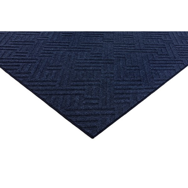 Tamsiai mėlynas kilimas Asiatic Carpets Linear, 80 x 150 cm-image-3