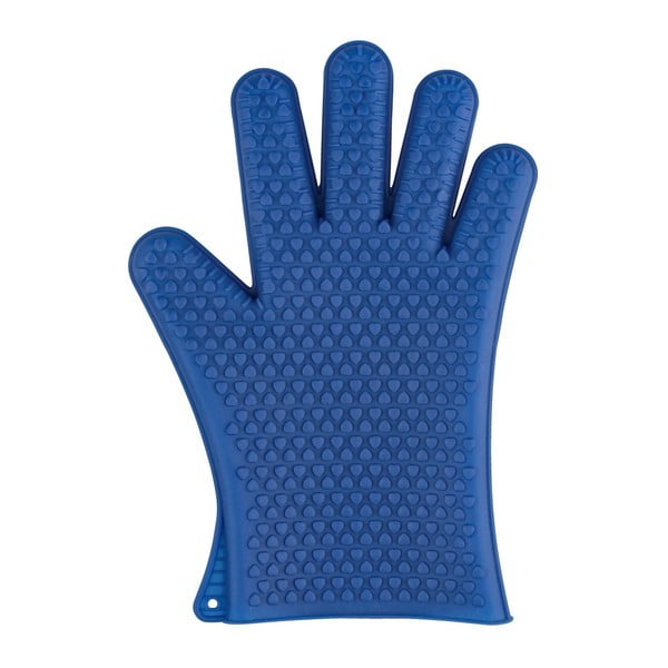 Mėlyna silikoninė orkaitės pirštinė Wenko Glove
