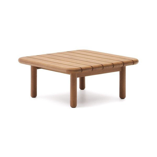 Iš tikmedžio masyvo sodo kavos staliukas 70x70 cm Turqueta – Kave Home