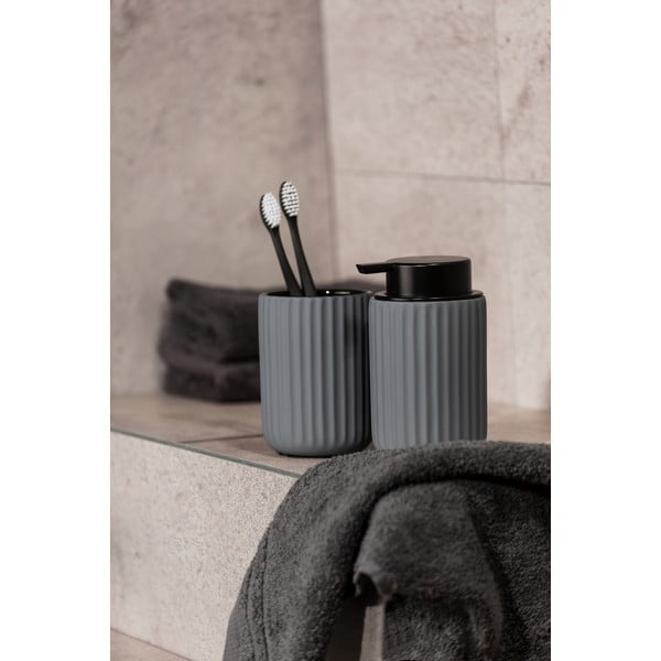 Pilkas keraminis muilo dozatorius Wenko Belluno-image-1