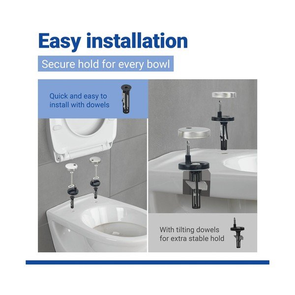 Tualeto sėdynė Easy-close funkcija 36,5 x 45 cm Roanne – Wenko-image-3