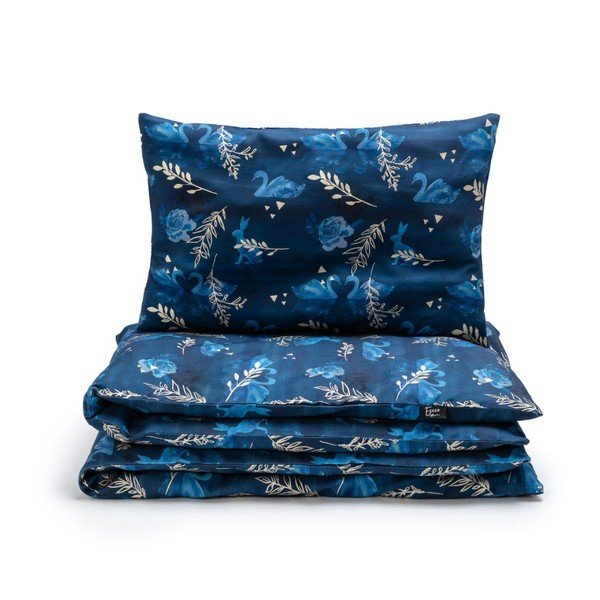 Medvilninė lovos patalynė 135x100 cm Swan Lake - ESECO