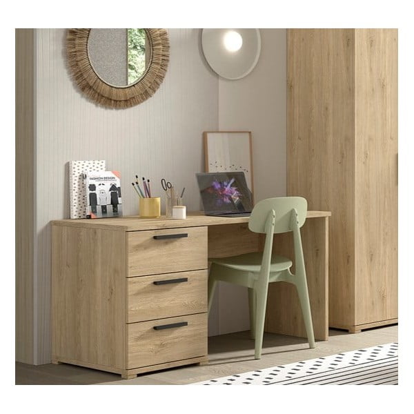 Vaikiškas rašomasis stalas 65x140 cm Sam – Vipack-image-1