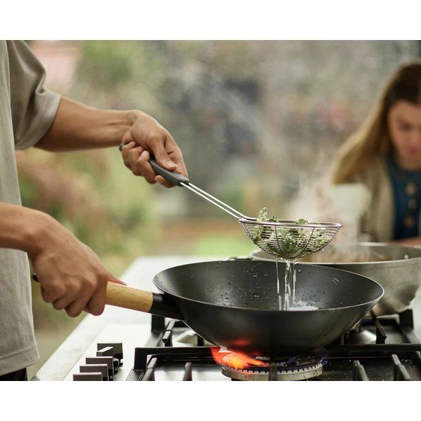 Iš nerūdijančio plieno maisto gaminimo įrankių rinkiniai 3 vnt. Fusion Wok Set – Joseph Joseph-image-4