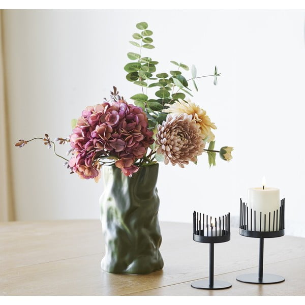 Žalios spalvos iš keramikos vaza (aukštis 25,5 cm) Lika – House Nordic-image-1