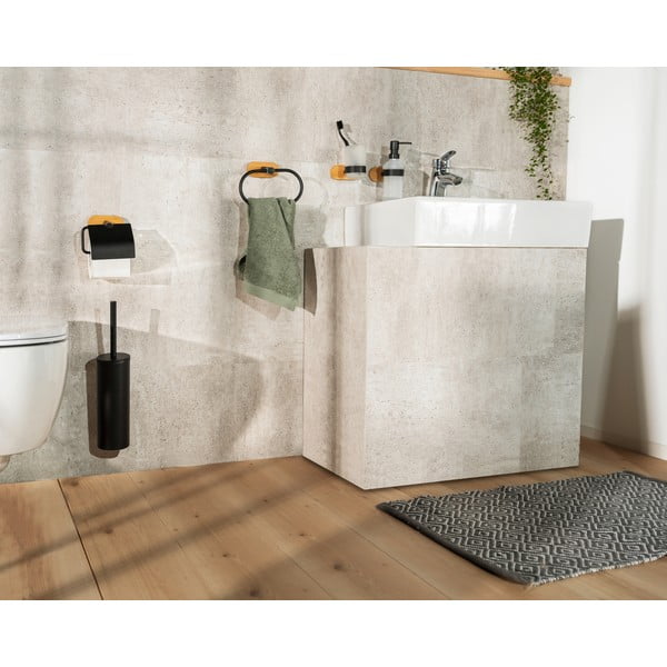 Sieninis laikiklis su tualeto šepetėliu Wenko Orea-image-1