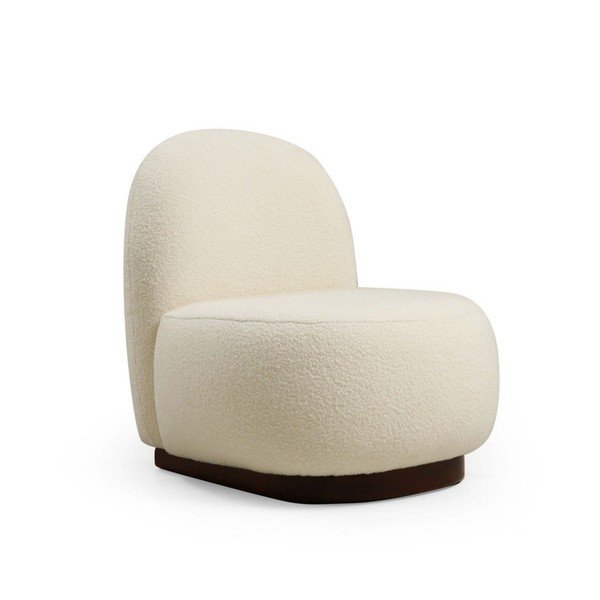 Baltas krėslas Artie Tina