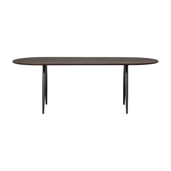 Valgomojo stalas su ąžuolo masyvo stalviršiu 90x220 cm Tablo – WOOOD