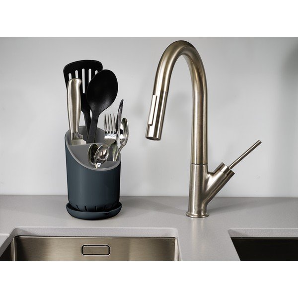 Pilkas stalo įrankių ir virtuvės įrankių laikiklis Joseph Joseph Dock-image-3