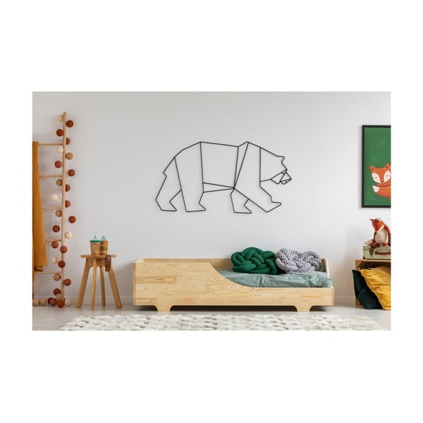 Vaikiška lova iš pušies medienos Adeko Mila BOX 4, 100 x 180 cm